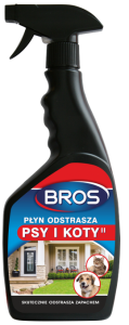 BROS-PŁYN ODSTRASZA PSY I KOTY 500 ML