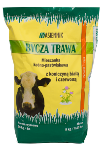 Mieszanka traw N-KP4 9kg z koniczyną bia