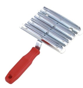 ZGRZEBŁO METALOWE 8-RZĘDOWE 9,5x14,5