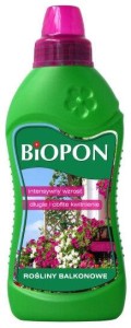 BIOPON NAWÓZ DO ROŚLIN BALKONOWYCH 1L