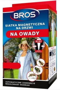 BROS-SIATKA NA DRZWI MAGNETYCZNA 160*220