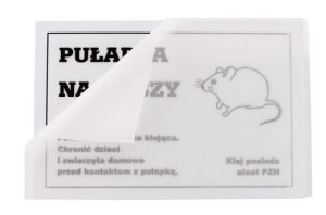 ABC - Pułapka lepowa na myszy z atrakant