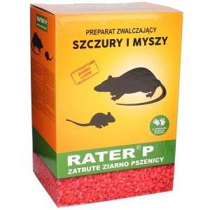 Rater P zatrute ziarno 1kg  (29ppm luz)