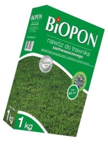 BIOPON NAWÓZ DO TRAWNIKA ZACHWASZ. 1KG