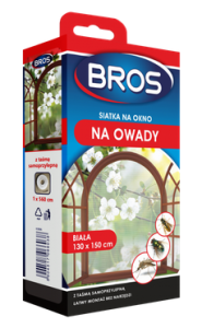 BROS-SIATKA NA OKNO 130X150 BIAŁA